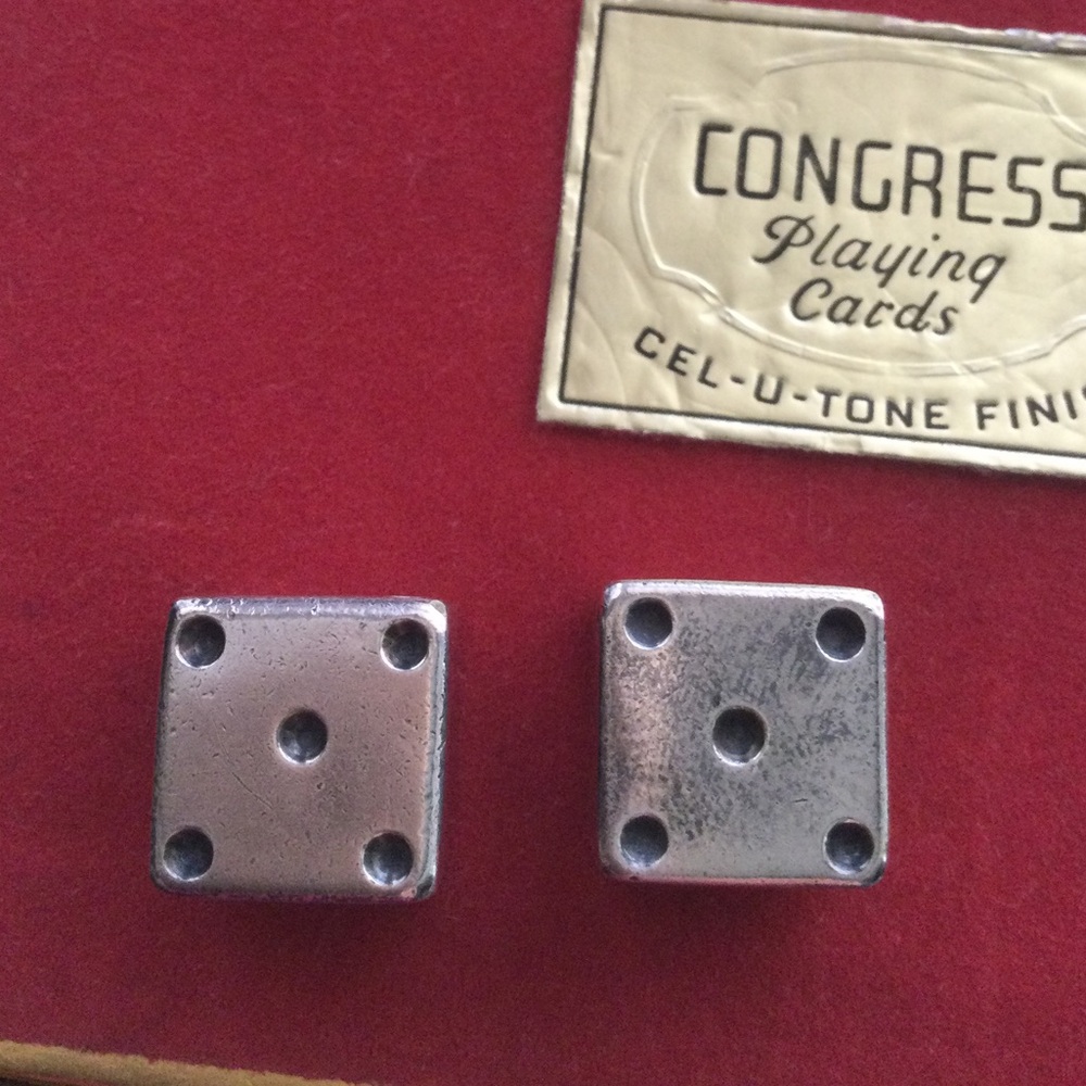 Sterling Silver Dice